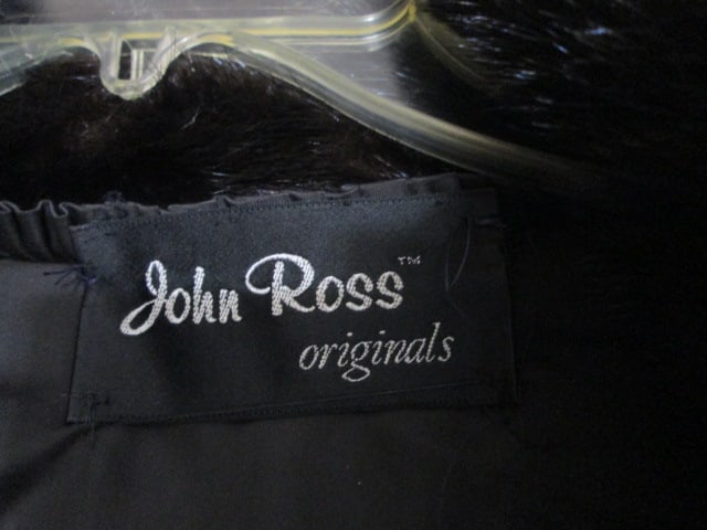 Vintage John Ross Orginals Mink and Suede Leather Waist Jacket - 2