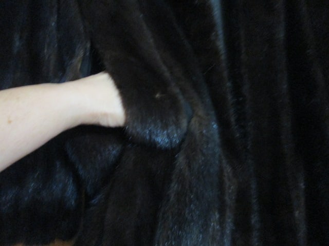 Vintage John Ross Orginals Mink and Suede Leather Waist Jacket - 4