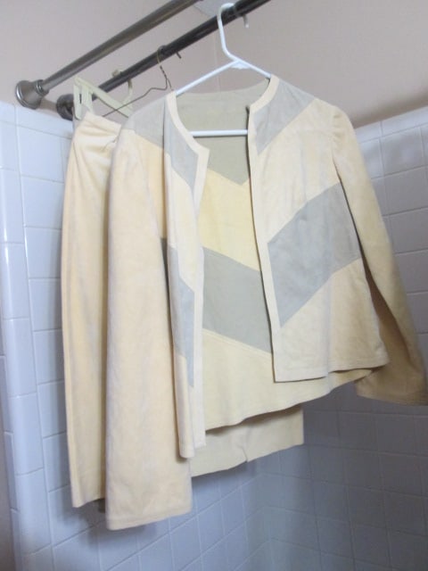 Grouping of 1980's Suede and Ultra Suede Ladies Clothing and Jackets - 11