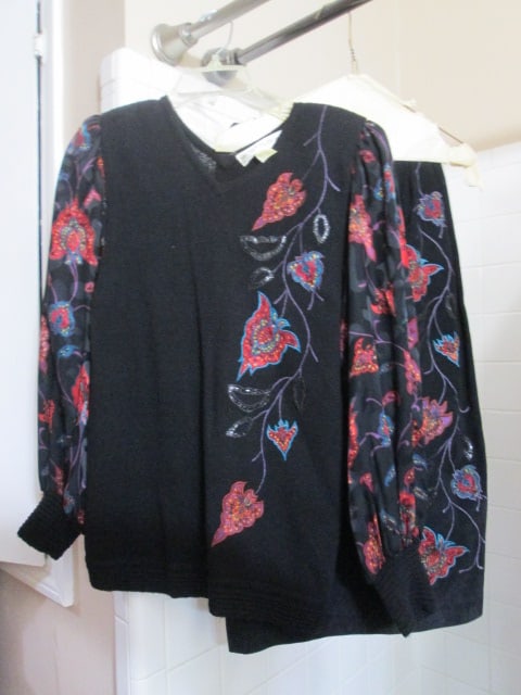 Grouping of 1980's Suede and Ultra Suede Ladies Clothing and Jackets - 5