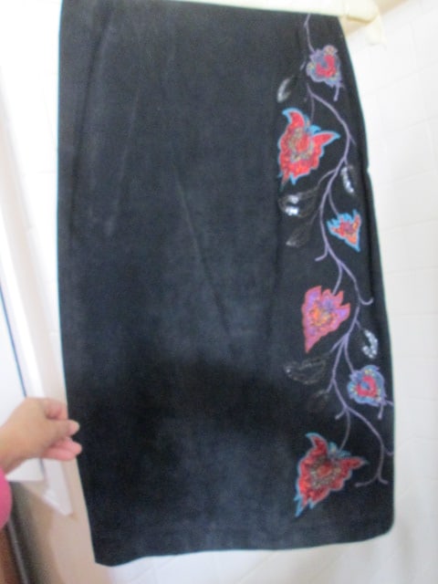Grouping of 1980's Suede and Ultra Suede Ladies Clothing and Jackets - 8