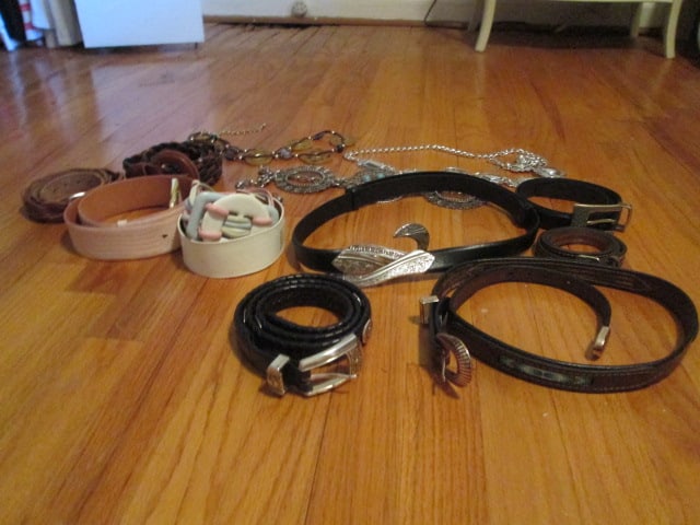 Designer Name Ladies Fashion Belts-Chico's, Brighton, Fossil, Ginnie Johansen, etc. (1 of 15)