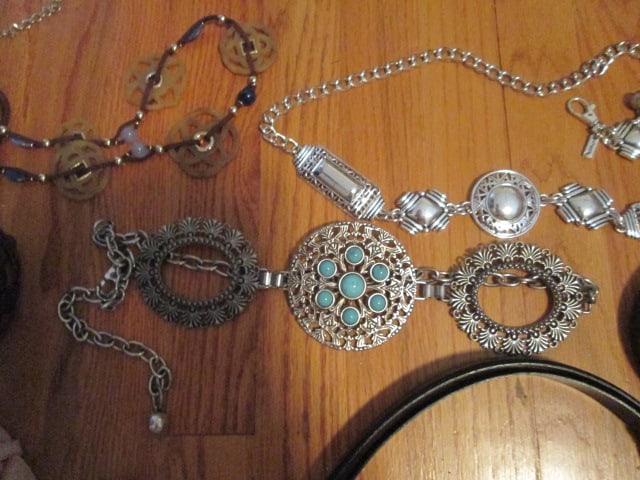 Designer Name Ladies Fashion Belts-Chico's, Brighton, Fossil, Ginnie Johansen, etc. - 5