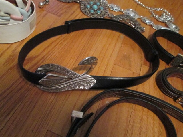 Designer Name Ladies Fashion Belts-Chico's, Brighton, Fossil, Ginnie Johansen, etc. - 9