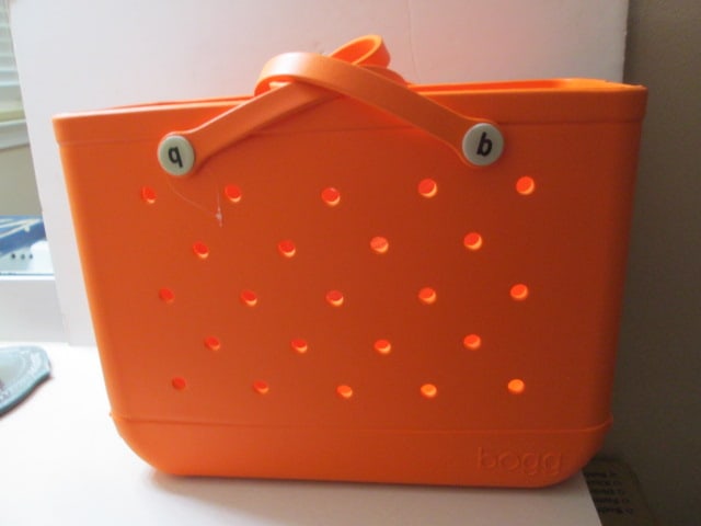 Clemson Orange bogg bag: .