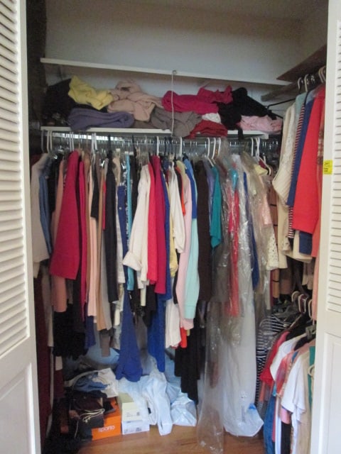 Closet Contents of Name Brand Ladies Fashionable Causal and Date Night Clothing (1 of 20)