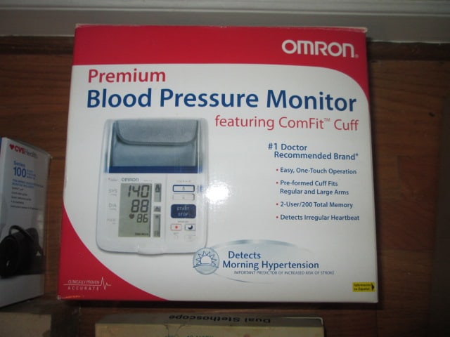 Omron Premium Blood Pressure Monitor and Pedometer, CVS Series 100 Blood Pressure Monitor, - 2