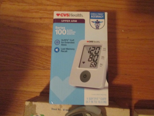 Omron Premium Blood Pressure Monitor and Pedometer, CVS Series 100 Blood Pressure Monitor, - 4