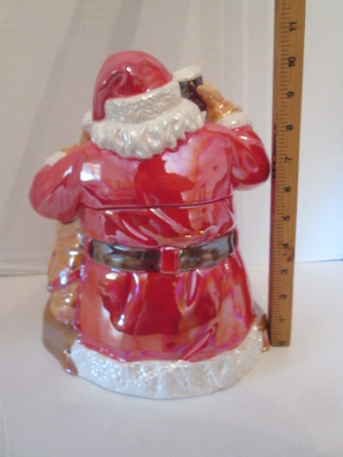 Coca-Cola "The Gift of Thirst" Santa Cookie Jar - 6