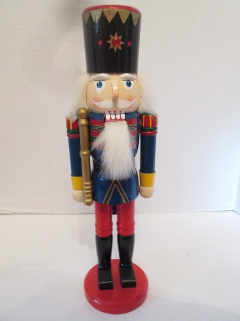 Three Handpainted Nutcrackers and One Musical Nutcracker - 9