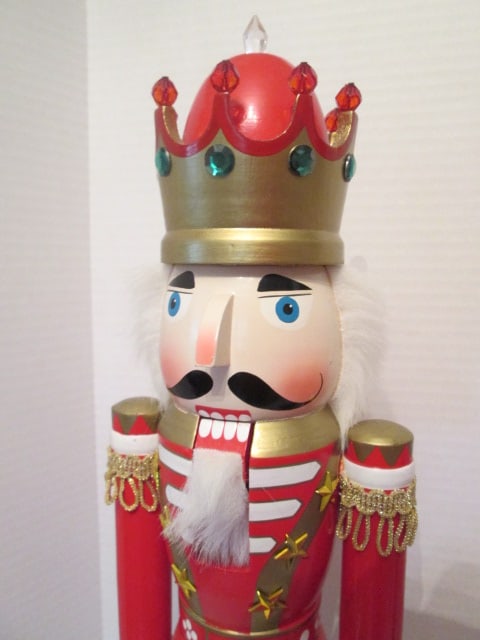 Two 24"h Handpainted Nutcrackers - 3