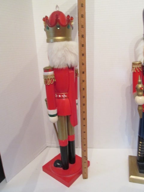 Two 24"h Handpainted Nutcrackers - 4