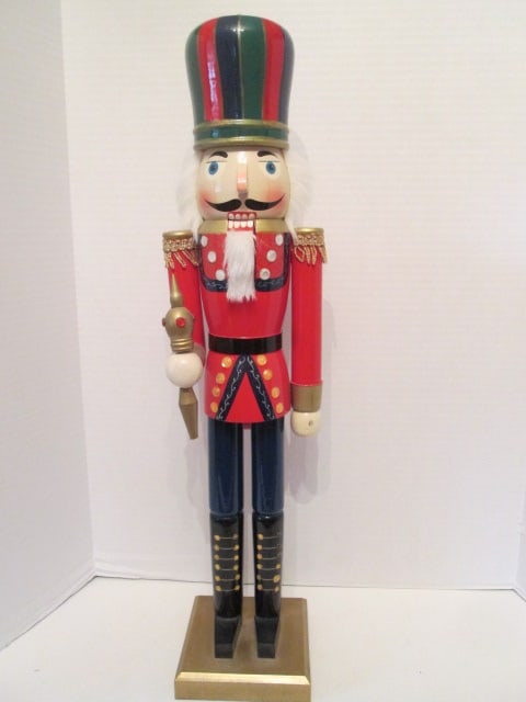 Two 24"h Handpainted Nutcrackers - 5