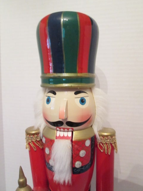 Two 24"h Handpainted Nutcrackers - 6