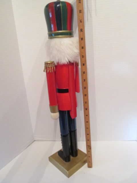 Two 24"h Handpainted Nutcrackers - 8