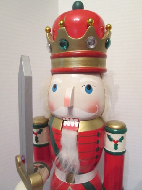 Two 24"h Handpainted Nutcrackers - 3