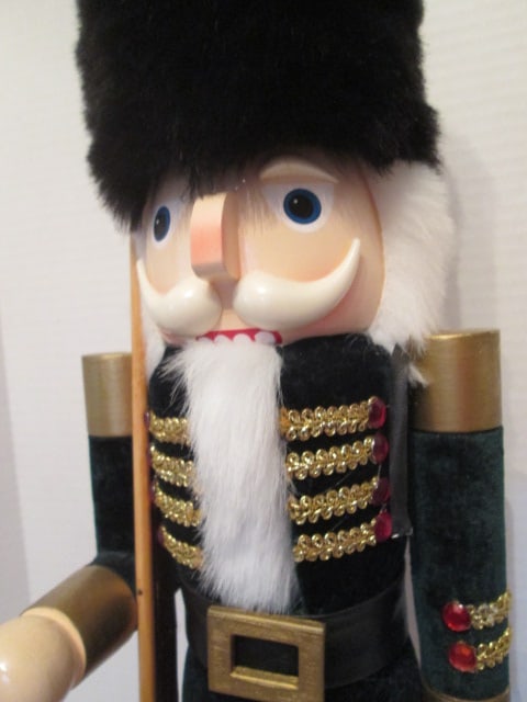 Two 24"h Handpainted Nutcrackers - 6