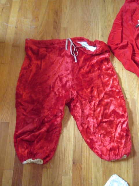 1970's Plush Santa Suit - 14