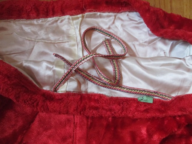 1970's Plush Santa Suit - 15