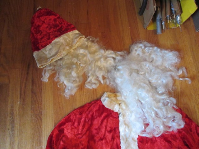 1970's Plush Santa Suit - 2