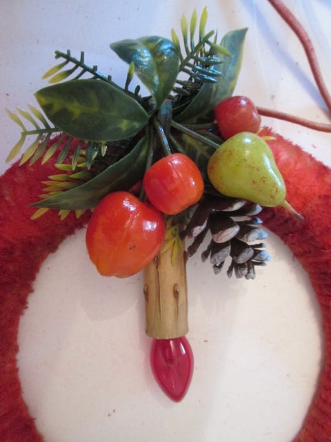 Pair of Vintage Electric Holiday Window Hangers - 2
