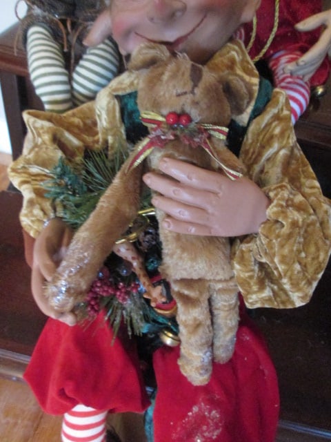 Three Posable Holiday Elves - 4