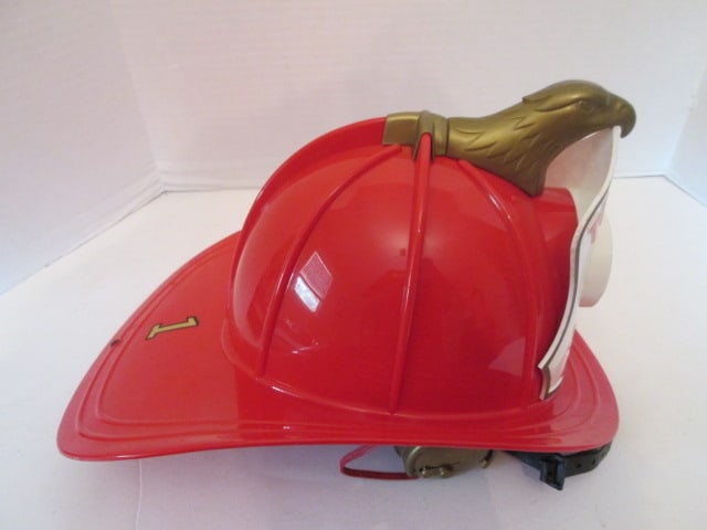 Brown & Bigelow "Texaco Fire Chief" Helmet with Sound/Microphone - 3
