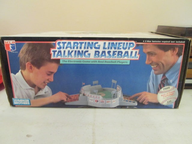 1988 Parker Brothers "Starting Lineup Talking Baseball" Electronic Game in Original Box - 2