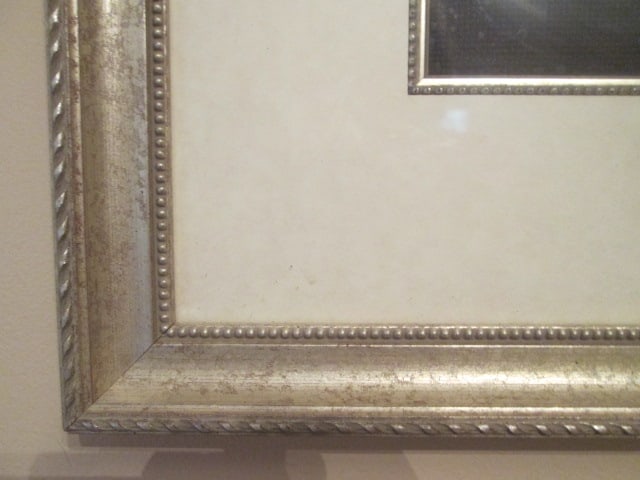 Framed and Matted Victorian Home at Christmas Time Cross Stitch - 5