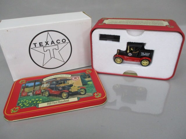 1997 Ertl Texaco Collectors Club 1918 Ford Runabout w/Tin Box (1 of 8)