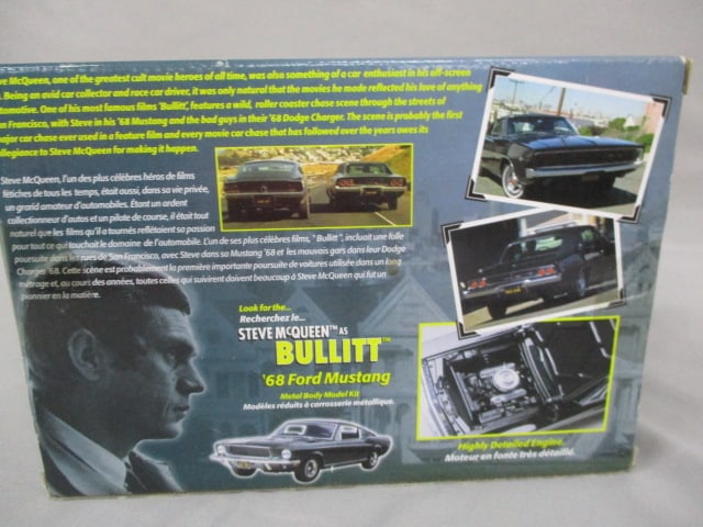 1968 Dodge Charger Model Kit Metal Body "Steve McQueen Bullitt" - 4