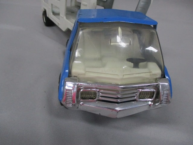Vintage Tonka Pressed Steel Car Hauler 18" - 5