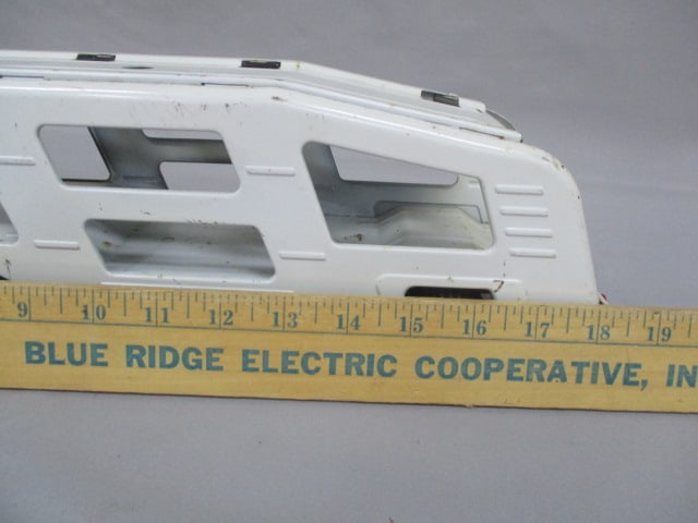 Vintage Tonka Pressed Steel Car Hauler 18" - 8