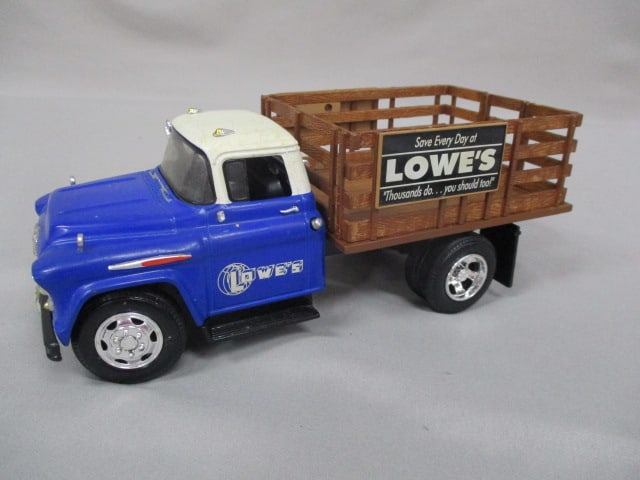 Lowes 1957 Chevy Stake Truck Bank Diecast (1 of 12)