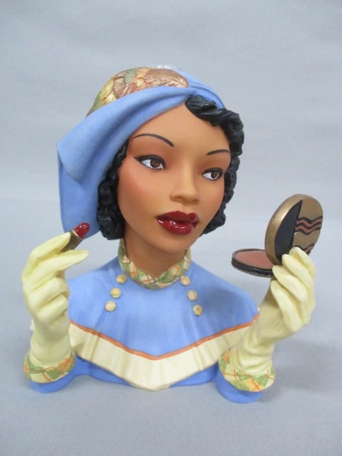 6" Cameo Girls 2002 Deluxe Edition Lady Vase: Celeste 1934 "Chic Essentials" 393/500
