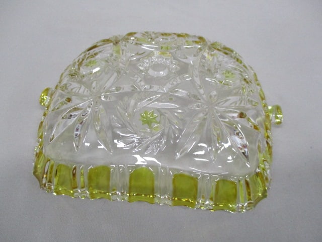 Vintage Walther-Glass Square Chrystal Serving Bowl 7" - 3