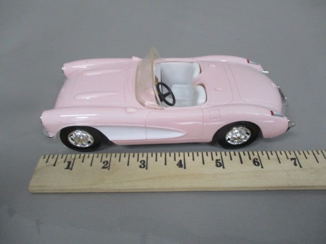 1950's Corvette Plastic Friction Toy By Jimmy Toys - 11