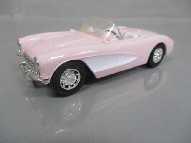 1950's Corvette Plastic Friction Toy By Jimmy Toys: .