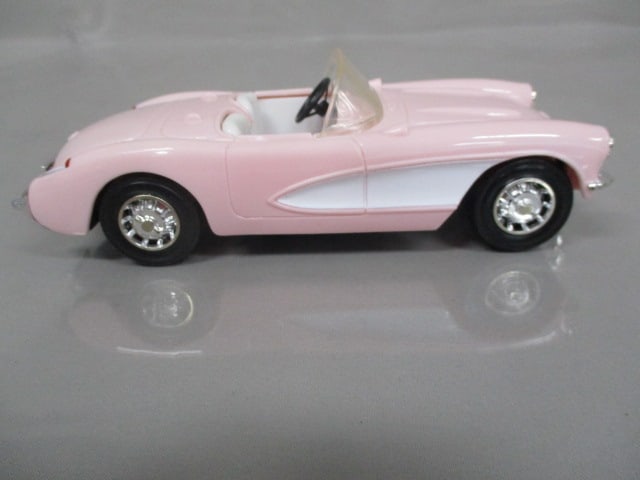 1950's Corvette Plastic Friction Toy By Jimmy Toys - 5
