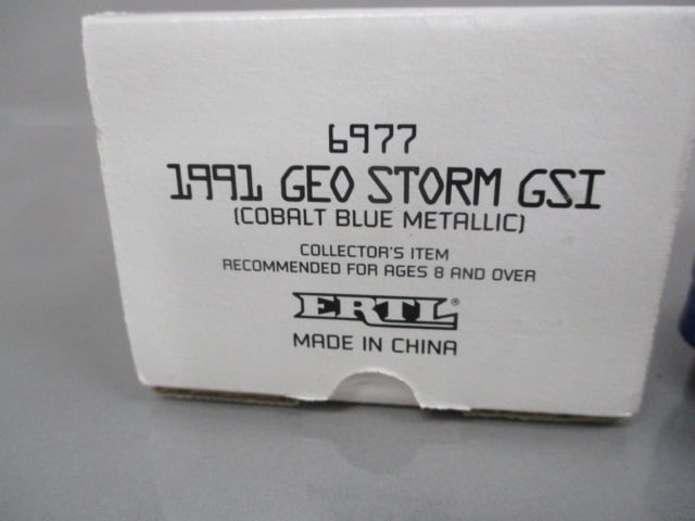 1991 GEO Storm GSI Promo w/Original Box By Ertl - 2