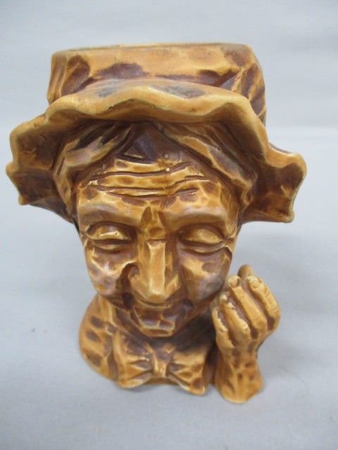 5" Inarco #E-2193 Lady Head Vase: .