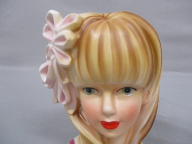 5.5" Nippon Yoko Boeki teen Head Vase - 2