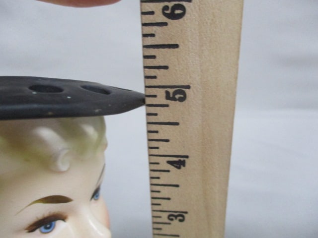 5" Relpo #K-1614 Lady Head Vase - 10
