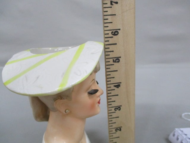 5.5" Relpo Lady Head Vase - 10