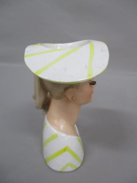 5.5" Relpo Lady Head Vase - 5