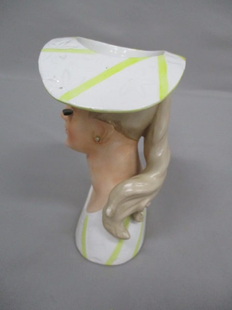 5.5" Relpo Lady Head Vase - 7