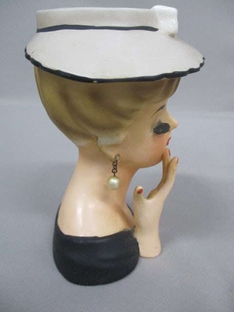 5.5" Brinn's Lady Head Vase - 5