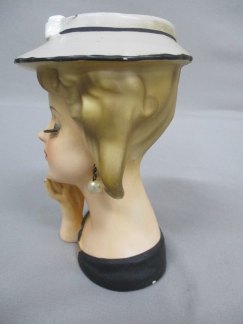 5.5" Brinn's Lady Head Vase - 7