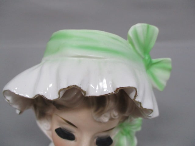 6" Norleans Lady Head Vase - 5