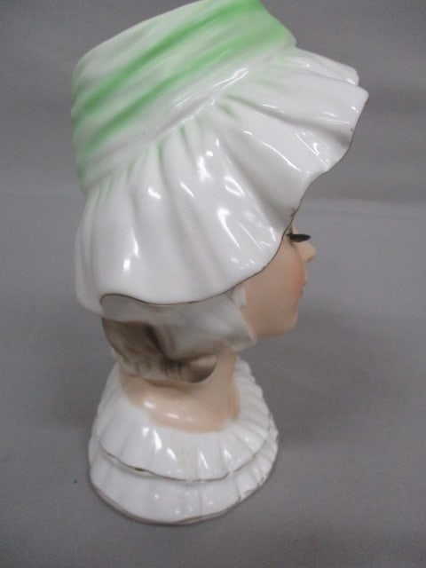 6" Norleans Lady Head Vase - 6